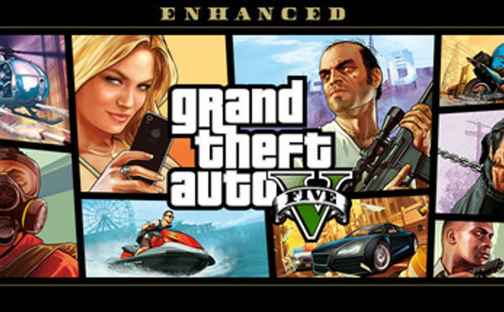 Grand Theft Auto V game cover